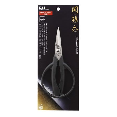 貝印 關孫六短款廚房剪刀 DH3312