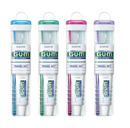 SUNSTAR gum travel set 1 pair