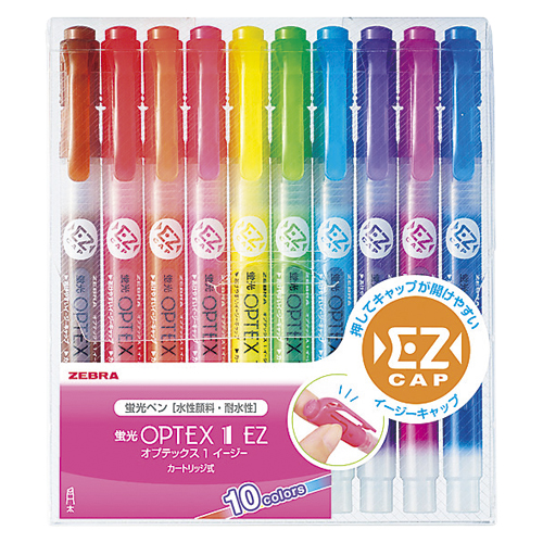 ZEBRA ZEBRA 螢光筆 OPTEX WKS11-10C