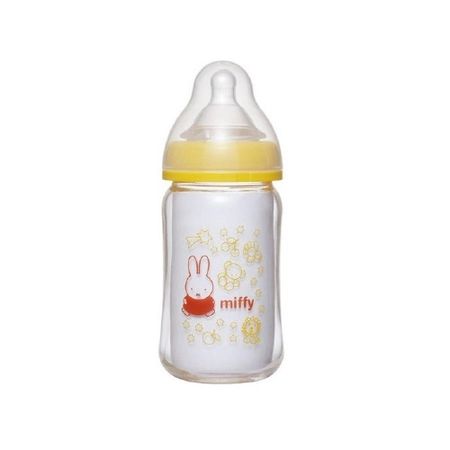 啾啾baby 米菲广口玻璃奶瓶