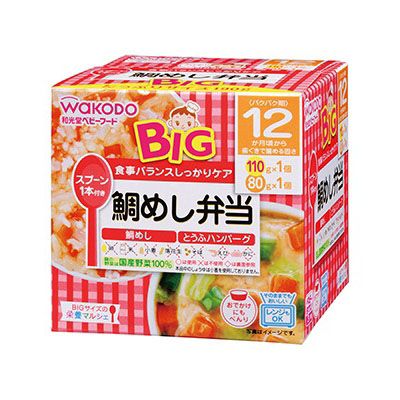 BIg栄養マルシェ鯛めし弁当 110g+80g