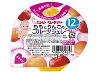 Kewpie Peach & Apple Fruit Jelly 70g