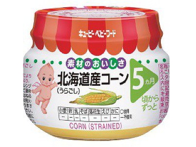 kewpie kewpie 嬰兒副食品 北海道玉米粥 70G