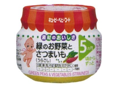 丘比綠色蔬菜和地瓜 70g