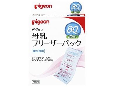 Pigeon breast milk freezer pack 80mL