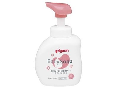 Aroma 500mL of Pigeon baby systemic foam soap Flower