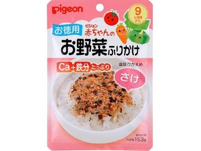 Pigeon Vegetable Rice Seasoning  (15.3g Value Pack) Salmon