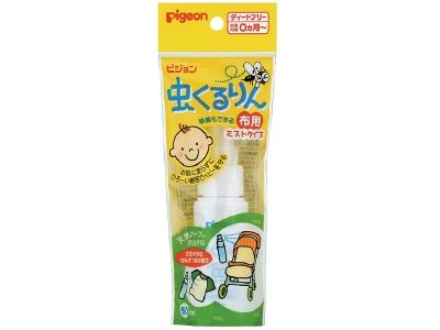 Pigeon Mushi Kururin Mist Type Insect Repellent for Clothes