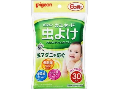 Pigeon 防虫湿巾 半岁以上适用 30枚入