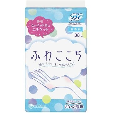 unicharm Sophie Fuwagokochi fragrance-free 38 sheets