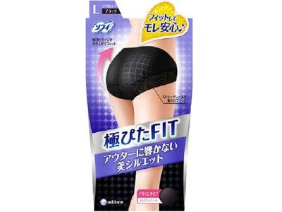 Unicharm Sofy Elegant Fit L Black