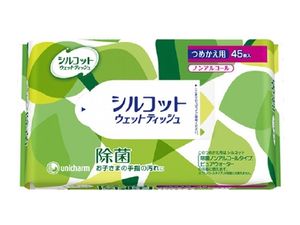 유니참 실콧 웻티슈 안심 살균 리필