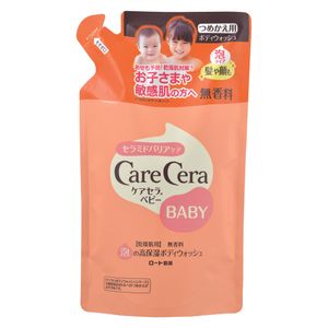 樂敦製藥 Care Cera 高保濕泡沫嬰兒沐浴乳 補充包 350ml