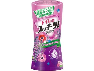 Of earth toilet Sukkiri 400ML Aromatherapy Lavender