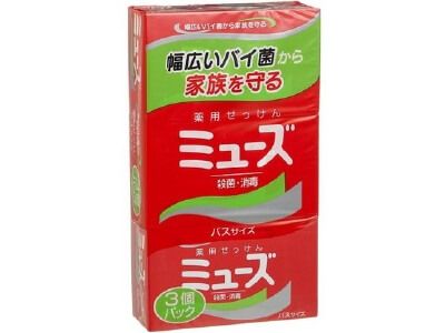 Muse Bar Soap (Bath Size) 3-Pack, 135 g × 3
