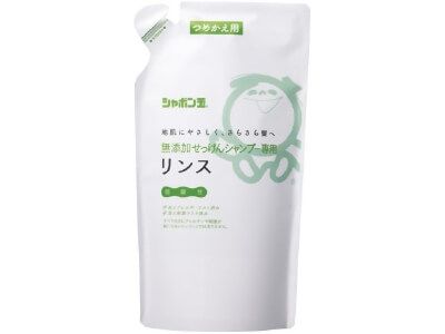 シャボン玉無添加せっけんリンス詰替え 420ML