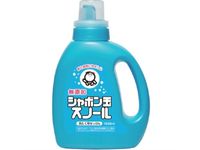 Shabondama Snoall Liquid Laundry Detergent, 1000 mL (Bottle)
