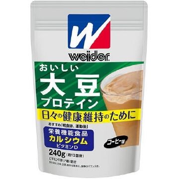 森永 おいしい大豆プロテインコーヒー味 240G
