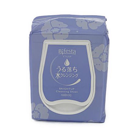 Bifesta Uruochi 水潤卸妝濕巾 46片 提亮膚色