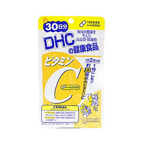 DHC維生素C（硬膠囊劑）30天[功能性食品營養（維生素C·維生素B2）]