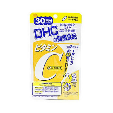 DHC 비타민C(하드캡슐) 30일분【영양기능식품(비타민C·비타민B2)】