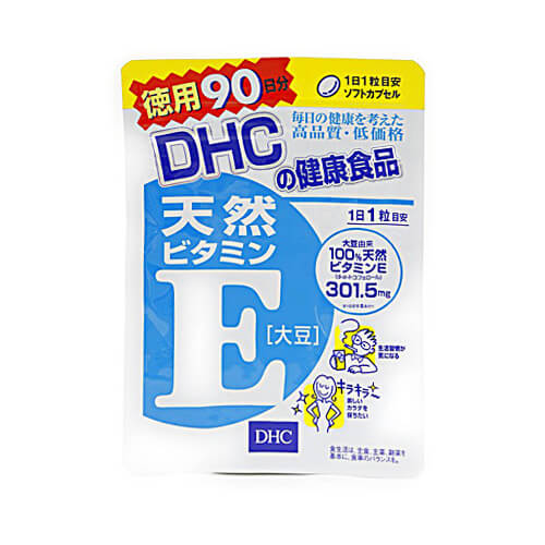 DHC DHC 天然維生素E[大豆] 90天分