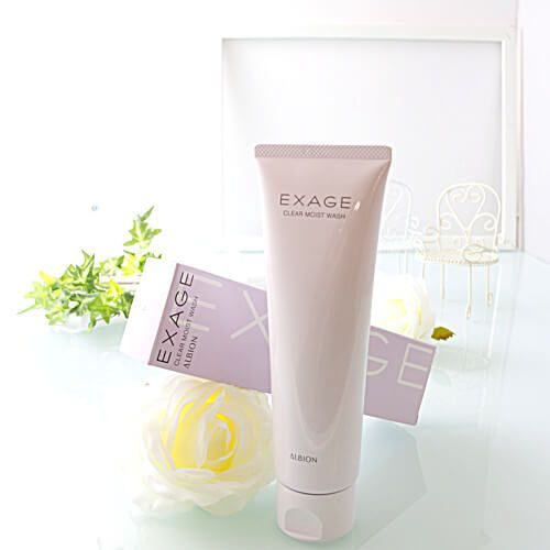 ALBION EXAGE Clear Moist Wash Facial Cleansing 120g