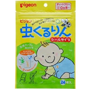 24 sheets Pigeon insects Kururin seal type