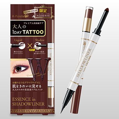 K-Palette 1DAY TATTOO W双头眼线液笔+眼影头