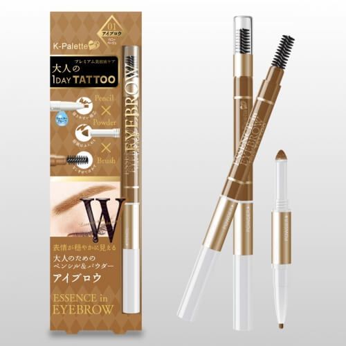 K-PALETTE TATTOO升级版美容液成分眉笔+眉粉+眉刷