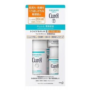 Curel 面部护理试用套装 III 强效保湿