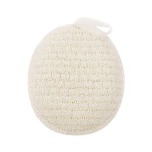 Cleansing massage puff Ivory