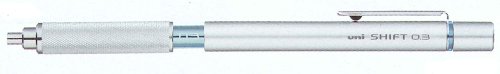 MitsubishiPencil 三菱自動鉛筆 Uni-Shift 0.3mm 銀色 M3-1010.26