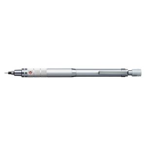 三菱铅笔株式会社锋利笔的Uni Kurutoga滚花模型0.5毫米银