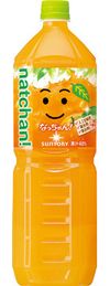 Suntory Natchan Orange Pet 1.5L x 8