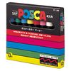 三菱铅笔 水性签字笔 Uni Posca 中号圆头 PC5M 8色套装