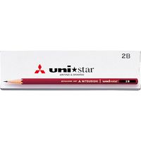 三菱鉛筆 鉛筆 Uni Star K USK 2B