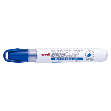 三菱铅笔 uni 白板笔，注意传感器，中号圆头，PWB1204M