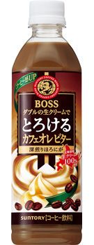 サントリ−　ボスとろけるカフェオレビター５００ｍｌ