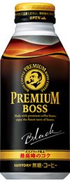 Premium Boss Black Bottle Can 390g x 24