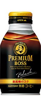 Suntory Premium boss black B cans 285g × 24