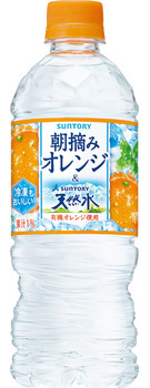 SUNTORY Morning Picking OR & Suntory 天然水（冷凍用）540 x 24