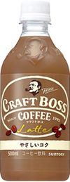 산토리 크래프트 보스 라떼 PET 500ml × 24개
