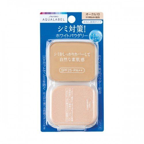 AQUALABEL美白粉餅 米色赭色10（補充蕊）11.5克