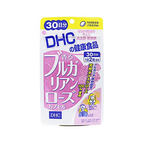 DHC天然玫瑰花香體膠囊 30天