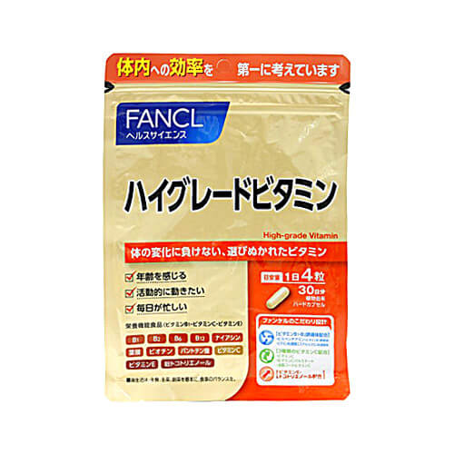 FANCL 高檔維生素約30天，120膠囊
