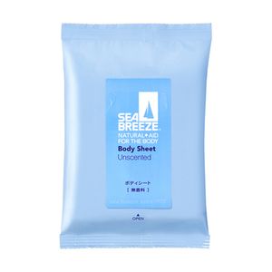 Seabreeze body sheet fragrance-free S 10 sheets