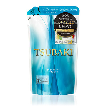 資生堂 TSUBAKI 絲滑直順洗髮精補充包 330ml