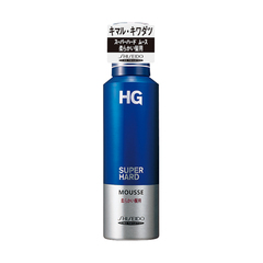 資生堂 HG 超硬定型慕斯 柔軟髮質用 a 180g