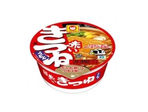 Maru-chan red beans noodle with deep-fried tofu east for 48g